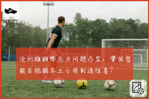 沧州雄狮锋无力问题凸显，肇俊哲能否挖掘本土小将制造惊喜？