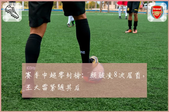 赛季中超零封榜:颜骏凌8次居首,王大雷紧随其后