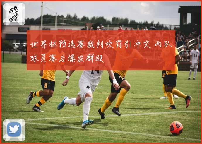 世界杯预选赛裁判吹罚引冲突 两队球员赛后爆发群殴
